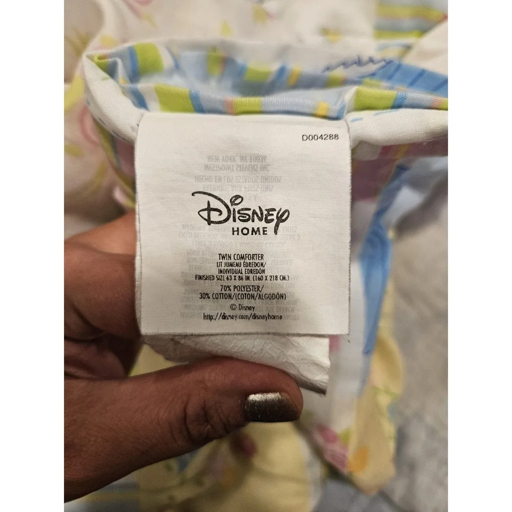 Disney Home Vintage Westpoint Stevens 63x86 Twin Princess Comforter Cinderella